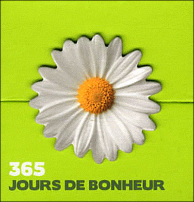 Calendrier 365 raisons d'être heureux