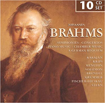 Johannes Brahms 10 Cd Box