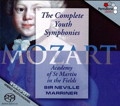 Intégrale des symphonies de jeunesse