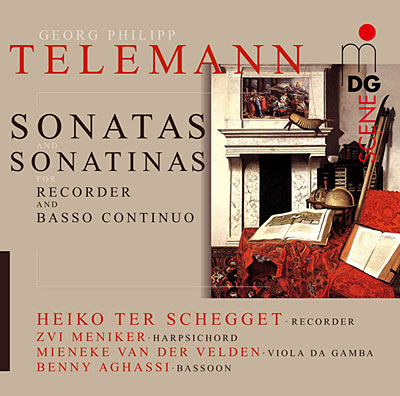 Sonatas and sonatinas for recorder and harpsichord