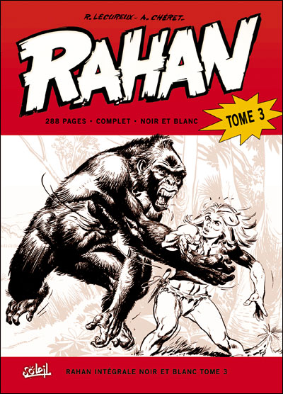 Rahan Intégrale Noir et Blanc