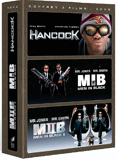 Hancock - Men in Black - Men in Black II - Coffret 1