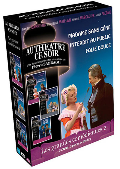 Madame sans gêne - Interdit au public - Folie Douce - Coffret