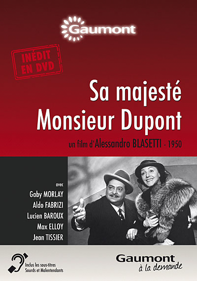 Sa majesté Monsieur Dupont DVD