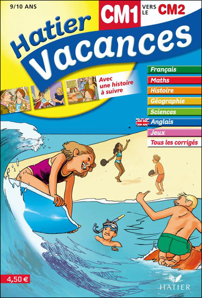 Cahier de vacances du CM1 vers le CM2