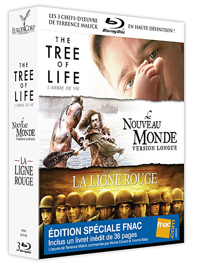 Coffret Terrence Malick - 3 Films - Blu-Ray - Edition Spéciale Fnac