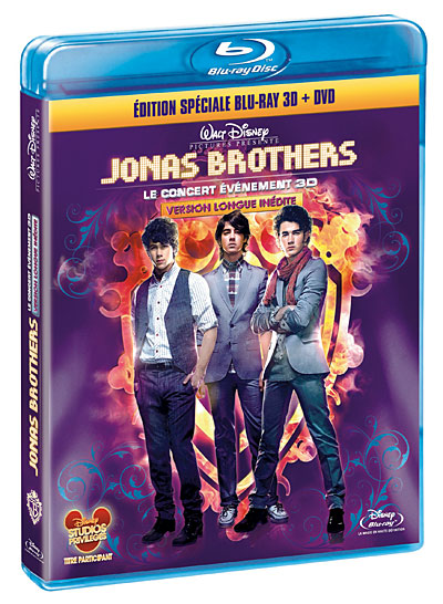 Jonas Brothers - Le Concert 3D - Blu-Ray - Edition Spéciale