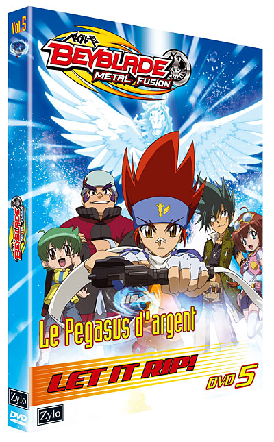 BEYBLADE 5-LE PEGASUS D ARGENT-VF