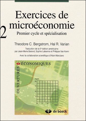 Exercices de microeconomie,2