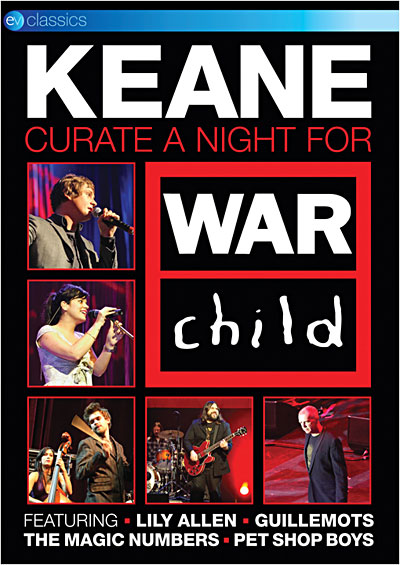 Keane curate a night for War Child
