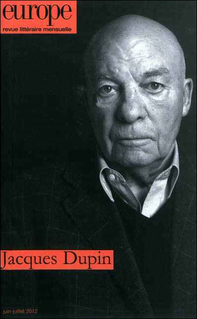 Jacques dupin n 998/999 juin juil. 2012