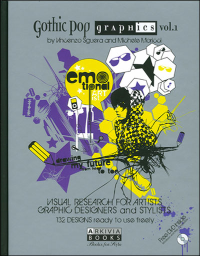 Gothic pop graphics