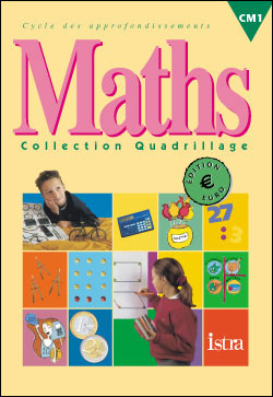 Quadrillage Maths CM1 Euro - Livre élève