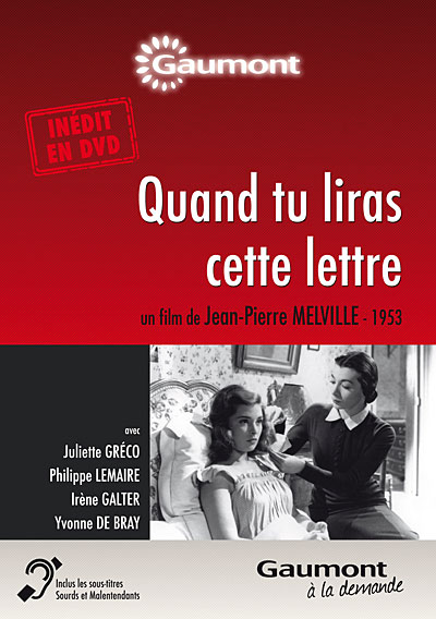 Quand tu liras cette lettre DVD