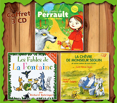 Contes de Perrault - Fables de la fontaine - Chèvre de M Seguin