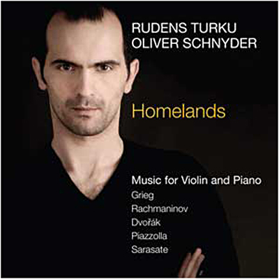 Homelands : Dvorak, Grieg, Piazzolla, Rachmaninoff
