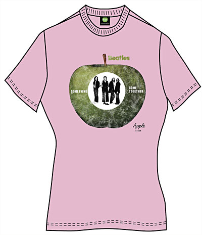 Something/come together ladies pink/s/tee shirt