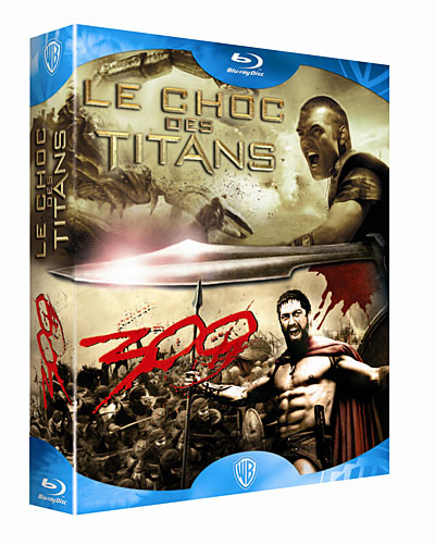 Le Choc des Titans - 300 - Coffret - blu-Ray