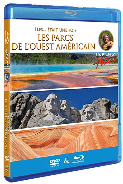 Îles... était une fois : Les parcs de l'Ouest américain - Combo blu-Ray + DVD