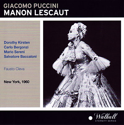 Manon lescaut - Metropolitan opera New York 1960