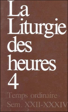 La liturgie des heures