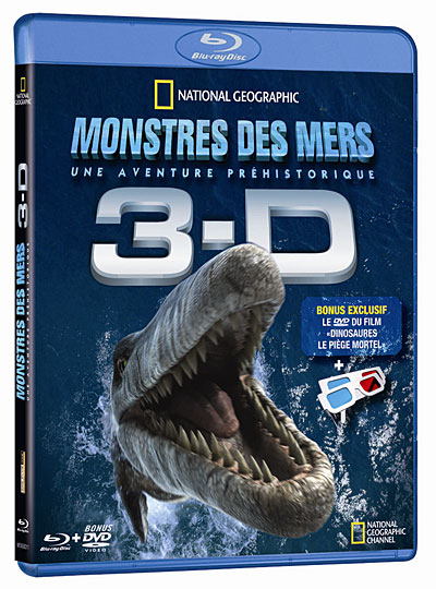 Les Monstres des mers 3D - Blu-Ray
