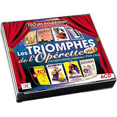 Les Triomphes de l'opérette volume 1