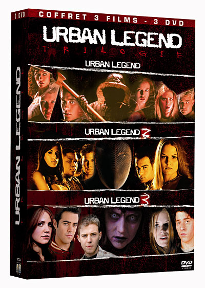 Urban Legend - Urban Legend 2 - Urban Legend 3 - Coffret