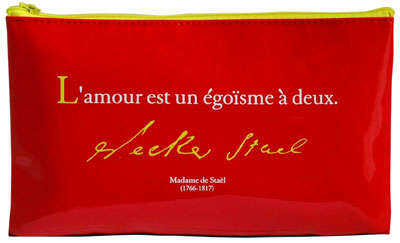 Trousse Vinyl Rectangle Rouge Citation L Amour Madame De Stael Vinyl Long22 H126 Prof1 Cm Objet Derive Objet Derive Citation Achat Livre Fnac Trousse Vinyl Rectangle Rouge Citation L Amour Madame De Stael Vinyl Long22 H126 Prof1 Cm Objet Derive Objet Derive Citation Achat Livre Fnac