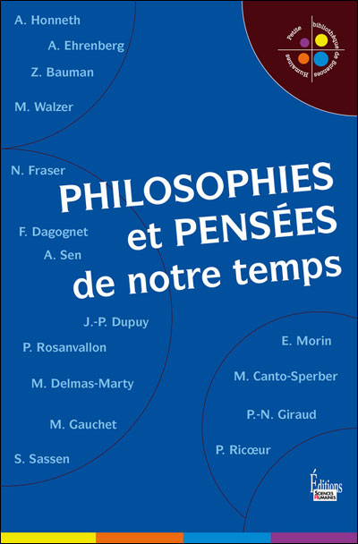 Philosophies et pensées pour notre temps