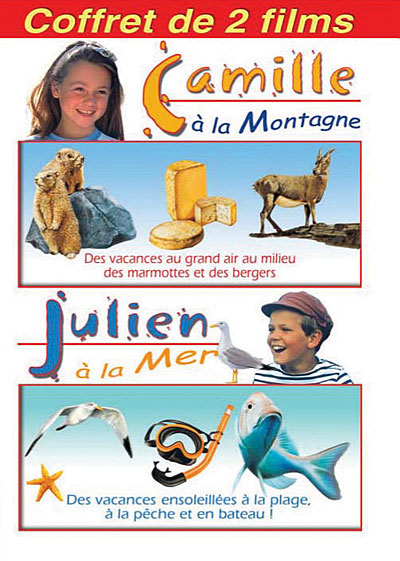 Coffret Camilla à la montagne - Julien à la mer