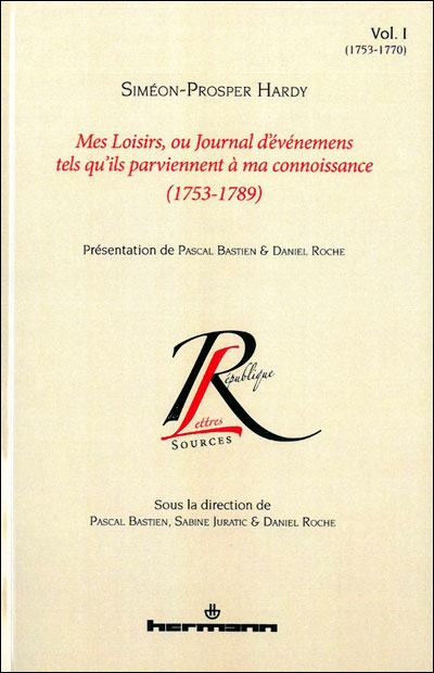 Mes loisirs, ou Journal d'événemens tels qu'ils parviennent à ma connoissance