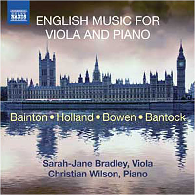 Musique anglaise pour alto et piano