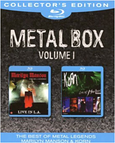 Metal box volume 1 - Guns God and government - Korn in Montreux - Blu-Ray