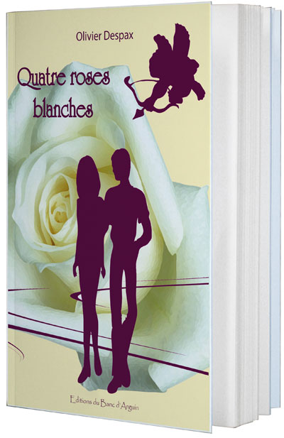 Quatre roses blanches