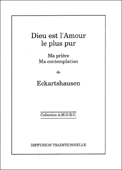 Dieu est l'amour le plus pur -