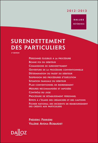 Surendettement des particuliers