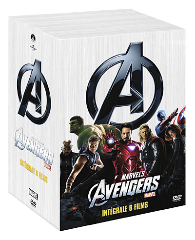 L'Intégrale Marvel / Avengers - Coffret 6 Films - DVD Zone 2 - Achat & prix