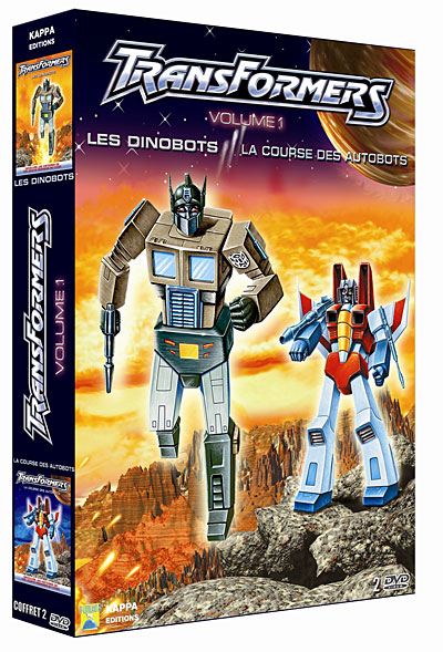 Coffret 1 - La Course des Autobots - Les Dinobots