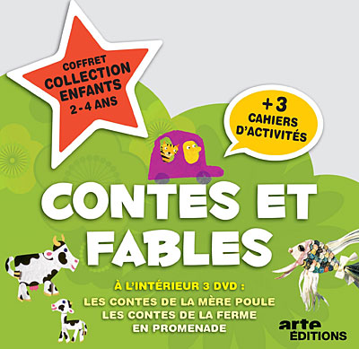 Coffret Contes et fables DVD