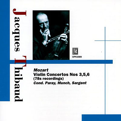 Concertos pour violon 3, 5 et 6