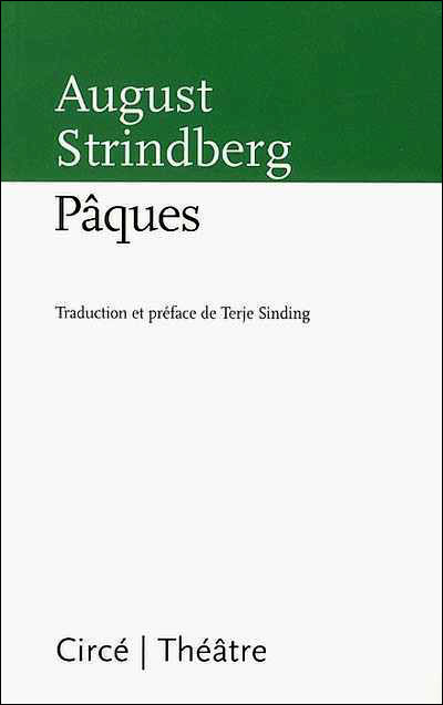Paques - August Strindberg - Poche