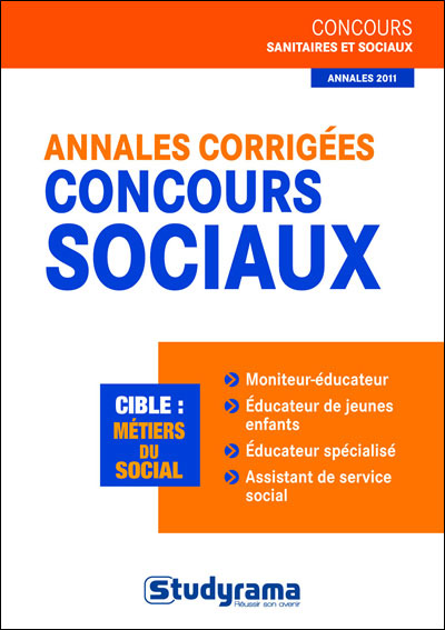 Annales Corrigées Des Concours Sociaux Moniteur éducateur éducateur De Jeunes Enfants 3100