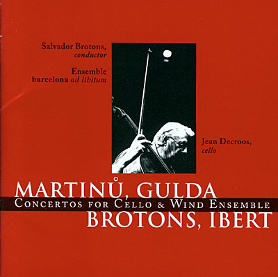 Concertos pour violoncelle et ensemble vents