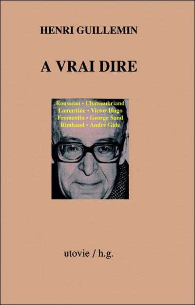 A vrai dire