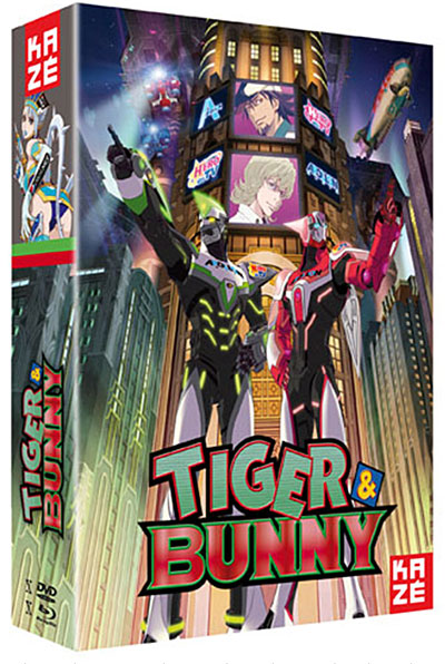 Tiger & Bunny - Coffret - Partie 1 - Combo Blu-Ray + DVD