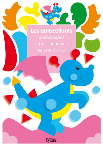 Les autocollants des petits animaux : petit dragon