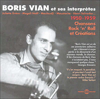 Boris Vian - Juliette Greco - Magali noel - Moustache