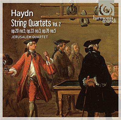 haydn/string quartets opus 20,33 CD5枚組 String quartets volume 2 - Opus 20 n.5 - Opus 33 n.3 - Opus
