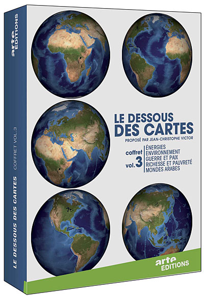 Coffret Le Dessous des cartes Volume 3 DVD